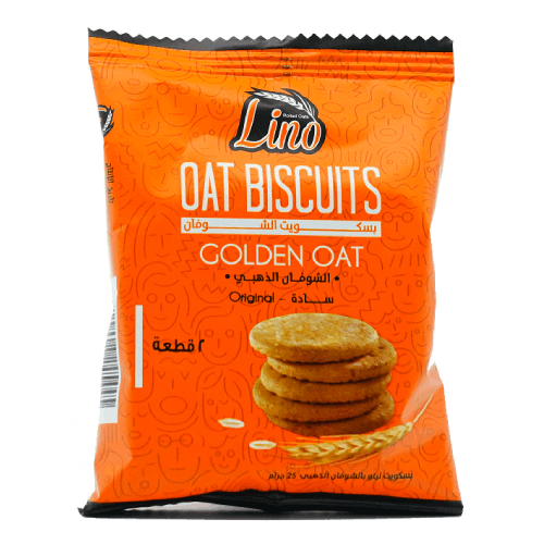 بسكويت شوفان سادة 30 جرام من لينو