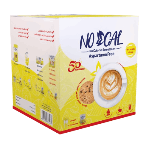 سكر دايت 50 كيس من نوكال