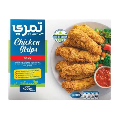 ستربس دجاج حار 400 جرام من تمري