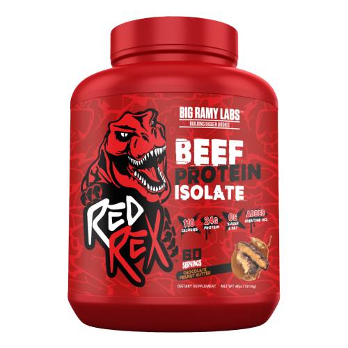 بيف بروتين ايزوليت زبدة فول سوداني بالشيكولاتة 2 كيلو من ريد ريكس