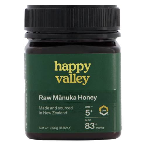 عسل مانوكا تركيز 83 وزن 250 جرام من هابي فالي