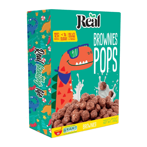 فليكس براونيز 250 جرام من ريال بروتين