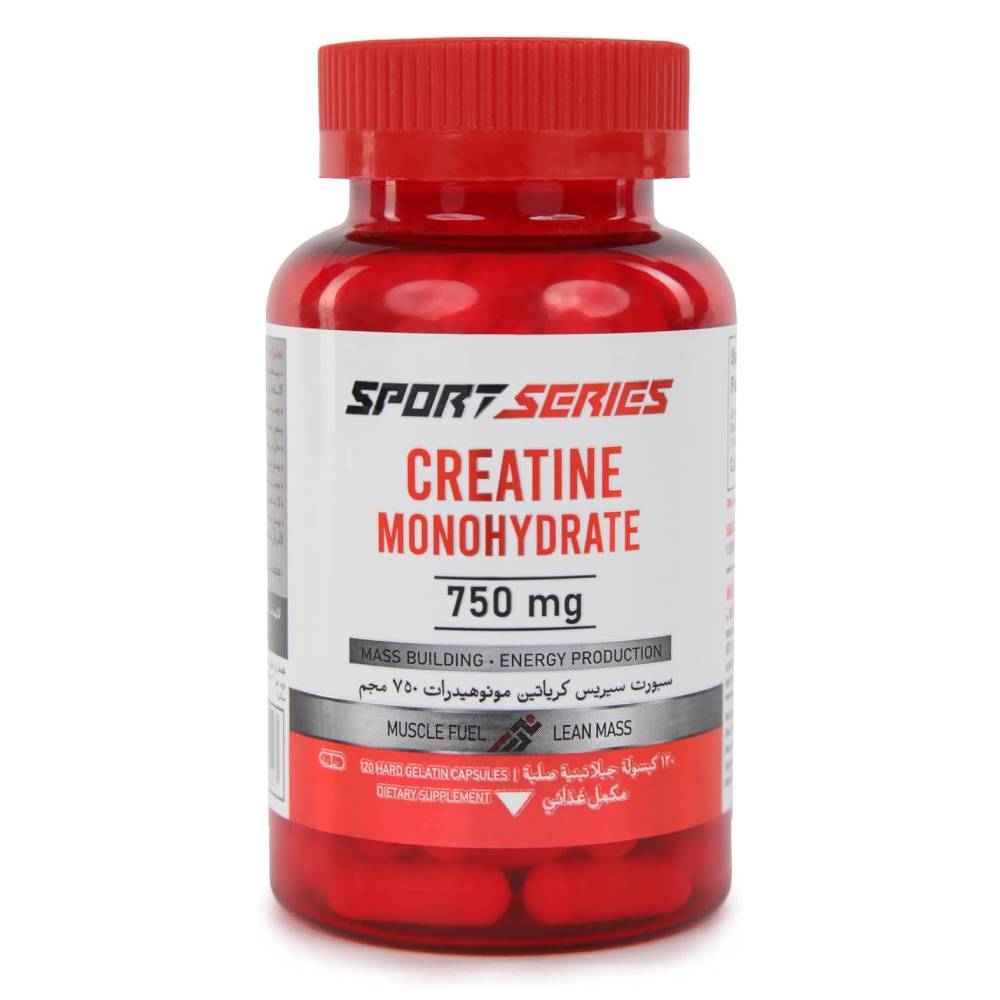 سبورتس سيريس كرياتين 120 كبسولة من بيلدنج بلوكس