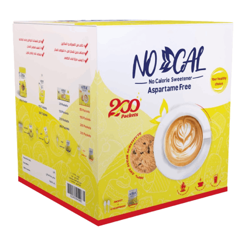 سكر دايت 200 باكت تحلية ملعقتين من نوكال