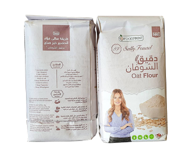 دقيق شوفان 500 جرام من سالي فؤاد
