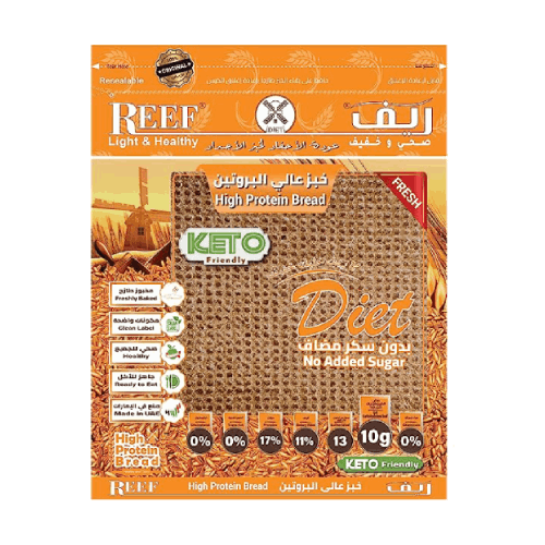 خبز عالي البروتين 6 قطع من ريف