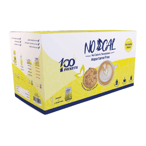 سكر دايت 100 باكت تحلية ملعقة من نوكال